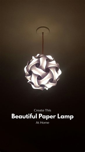 Bikramjeet Saikia on Instagram: "✨ DIY Diwali Decoration Idea (2/7) 💡 Scrolling through Pinterest for Diwali decoration ideas, I found this unique DIY lamp — also called a Jigsaw Lamp. It’s such an easy DIY light project, and the best part? It’s fully handmade using simple things you already have at home! You’ll need: 1️⃣ Ivory sheet – 2 pieces (₹40) 2️⃣ Scale 3️⃣ Scissor 4️⃣ Pencil 5️⃣ Holder & bulb Step-by-Step Paper Craft Lamp Tutorial: ➡️ Take an ivory sheet (not regular art paper) a