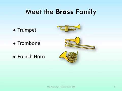 Families of Musical Instruments