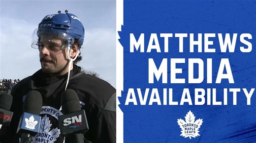Auston Matthews | Outdoor Practice