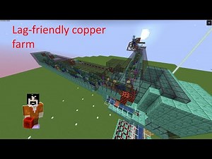 (DEPRECATED) Lag-friendly copper farm based on IanXOFours design (Minecraft Java 19-1.21.1)