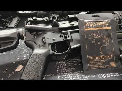 Rare Breed FRT15L3 flat VS curved debrief