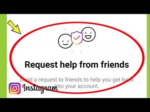 Instagram account recovery - by Request help from friends 2023