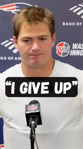 “I quit” - Drake Maye Postgame Interview - Patriots vs Jaguars