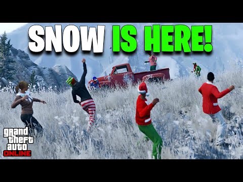HUNTING FOR THE GOOCH! GTA Online Christmas Stream