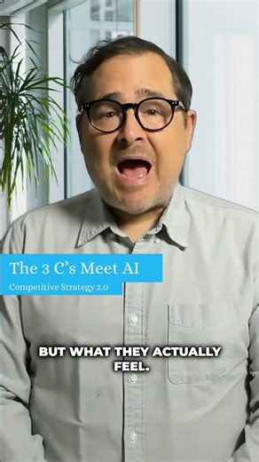 Competitive Strategy 2.0 — The 3 C’s Meet AI 🤖 #marketingstrategy #aimarketing