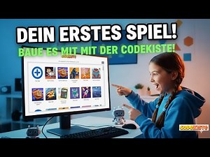 Programmieren für Kinder: Erstes Spiel in 10 Min (CodeKiste)