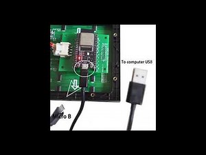 ESP32 HUB75 KIT display texts use Github project P3 P4 LED Matrix