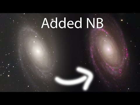How to add narrowband to broadband data in Siril using continuum subtraction