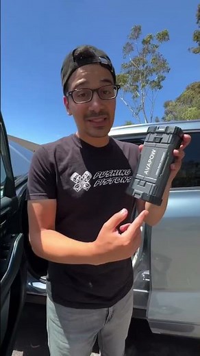 How to use a mobile jump starter