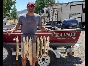 Fishing at Navajo Lake -Northern Pike Spoonplugging Adventure