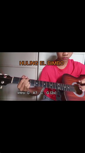 Guitar Chords for Huling El Bimbo - Beginner Guide