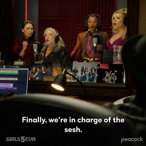 3K views · 70 reactions | 2-hit wonders coming in HOT! A new season of #Girls5eva is streaming on ✨ 5/5 ✨ (of course!) | Peacock TV | Facebook