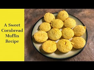 This is the EASIEST Cornbread Muffin Recipe