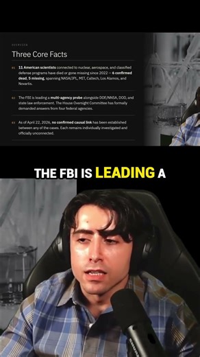 11 US Scientists Missing or Dead: The FBI Investigation