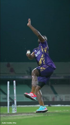 Andre Russell's Fearless Bowling Action | #AmiKKR | #TATAIPL2025 | #ZiddKiNayiHadd