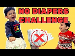 OMG Sam key sath No Diaper Challenge | 24 hours challenge