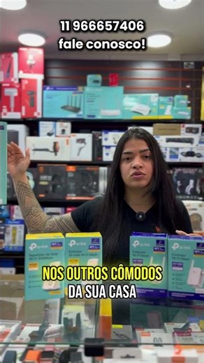Roteadores e repetidores na Fênix Acessórios 📶🔥