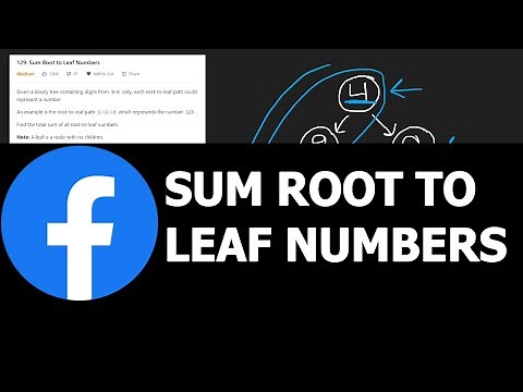 Sum Root to Leaf Numbers - Coding Interview Question - Leetcode 129