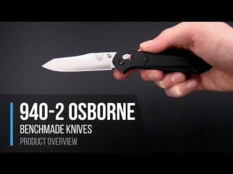 Benchmade 940-2 G10 Osborne Design AXIS Lock Folding Knife Overview