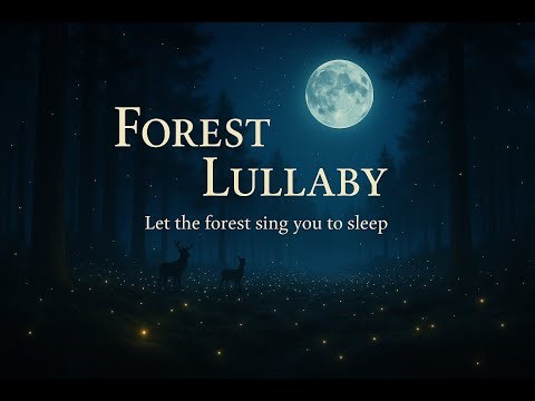 Forest Lullaby 🌙 | Soft Ambient Music for Sleep & Deep Relaxation | Nature Echo