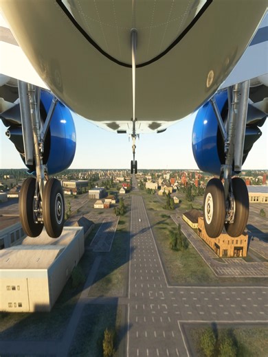 Emergency Landing Simulation in MSFS 2024