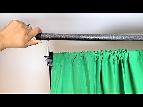 DIY CHEAP DOUBLE BACKDROP STAND, TWO LAYER BACKDROP, DIY DOUBLE BACKDROP STAND/SETUP DOUBLE BACKDROP