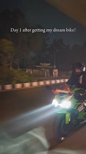 1.6M views · 24K reactions | Day 1 after getting my dream bike #kawasaki #ninja400 #kawasakininja #motorcycle #trendingreels #superbike #bikelife #ninja #sportsbike #motorbike | Speedyrizzler | Facebook