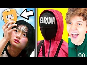 FUNNIEST SQUID GAME MEMES YOU WILL EVER SEE! *TOP 10 BEST COMPILATION BY LANKYBOX*