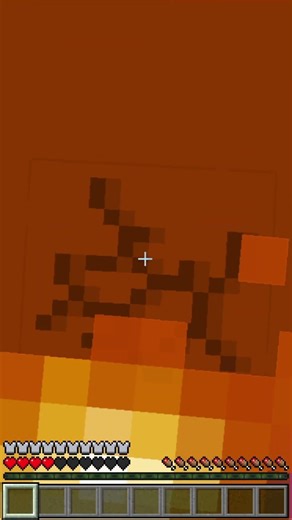 Full netherite armor drop into lava underwater test