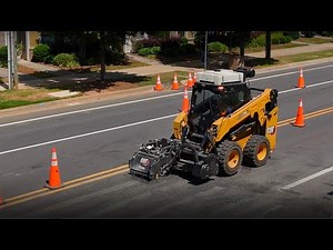 Cat® 260 Skid Steer Loader with Cold Planer and Smart Creep Technology | Customer Story
