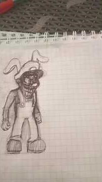 Golden land retake scrapped #fridaynightfunkin#mariomadnessv2#creepy#drawing#dibujo