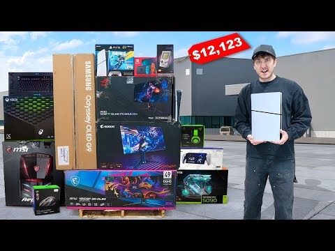 I Bought a $12,123 Gaming Amazon Return Pallet