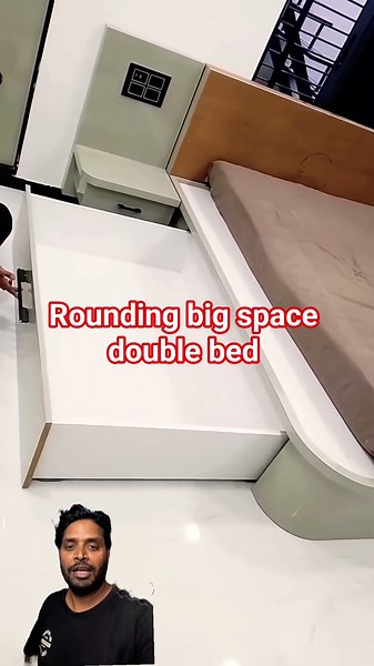 Space Saving Double Bed with Huge Storage