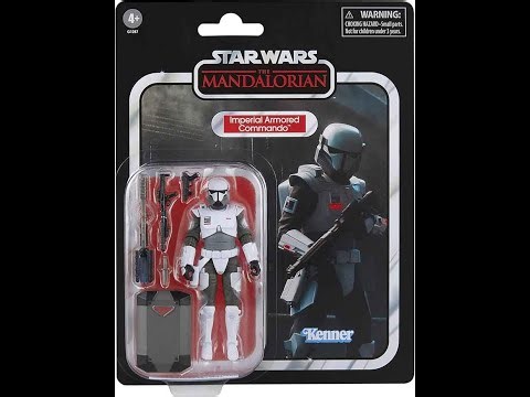 Imperial Armored Commando The Vintage Collection The Mandalorian 3.75 HD Review.