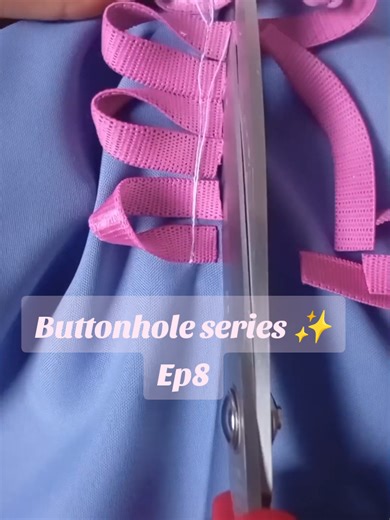 button hole Series - Episode 8#Handmade #SewingHack #DIY #SewingTutorial #CreativeButtons