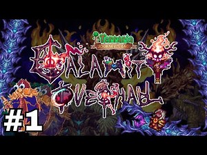 Over 1000 new weapons, 20+ bosses, and a quest system?! // Terraria Calamity Overhaul Part 1