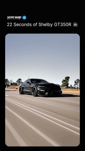 HYPEWHIP on Instagram: "🇺🇸 The Shelby GT350R is powered by Ford’s hand-built 5.2-liter “Voodoo” V8 engine, featuring a rare flat-plane crankshaft that allows for a high-revving, exotic-like sound and performance. It produces 526 horsepower at 7,500 rpm and 429 lb-ft of torque at 4,750 rpm, with an impressive redline of 8,250 rpm. Compared to the standard GT350, the R version includes upgraded valvetrain components and dedicated coolers for the engine, transmission, and differential to handle t