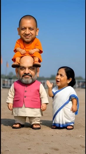 🤣Baba Bulldozer in West Bengal | Hilarious Political Comedy🔥#funny#trending #shorts