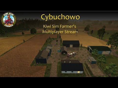 FS 25 | Cybuchowo, Kiwi Sim Farmer's Multiplayer Stream #01.1 | Cybuchowo by Greeniak