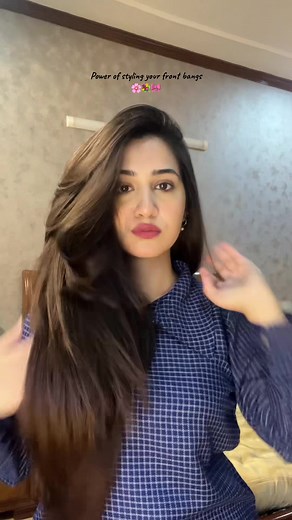 Styling Your Front Bangs Tutorial