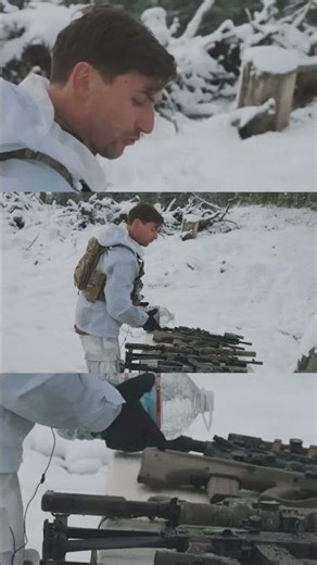 AK 105 Rifle — Extreme Freezing Ice Test