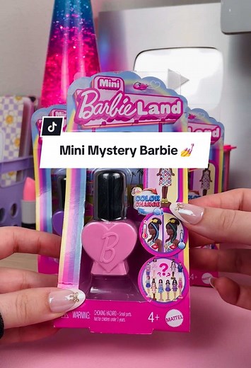 Unboxing Mini Mystery Barbie Land Nail Polish!