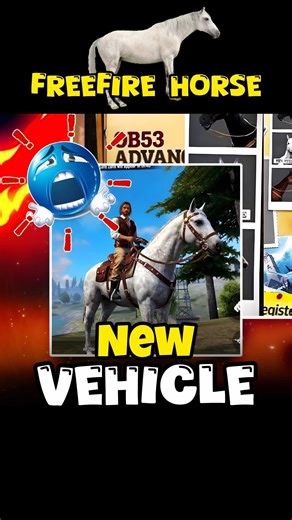 ♨️GARENA-வா இது? 😱 HORSE VEHICLE IN FREEFIRE OB53! #FreeFireTamil #FreeFireMax
