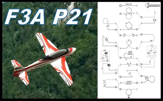 F3A P21 RF9模拟器飞行动作演示