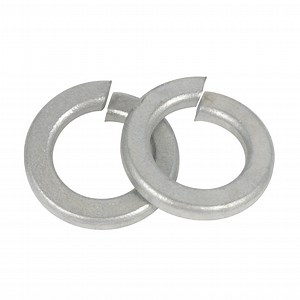 [Hot Item] Custom Metal DIN127 HDG Plain Black 8mm M8 Split Spring Lock Washer
