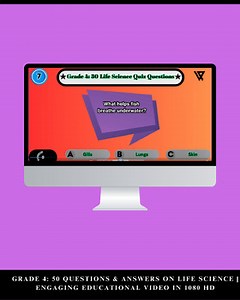 Grade 4: 50 Questions & Answers on Life Science | Engaging Educational Video HD