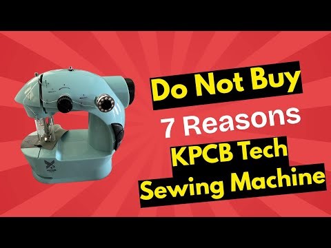 KPCB Tech Sewing Machine Review – Brutally Honest Truth (Avoid This?)