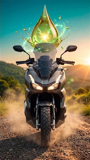 Honda's Scooter Runs on 85% Ethanol?! 🔥 ADV160 in 30 Sec