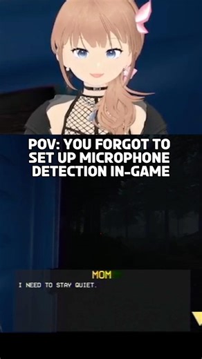 Microphone detection didn't work but that's a blessing while llaying a horror game