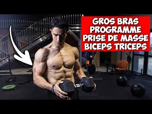 HUGE ARM MASS GAIN PROGRAM! (biceps triceps)